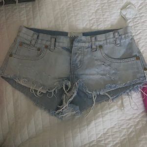 One Teaspoon Denim Cutoffs